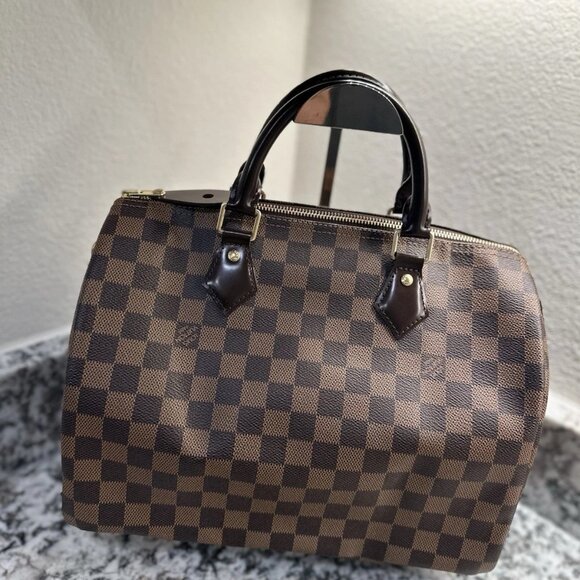Like New Louis Vuitton LV Speedy 30 Damier Ebene - Picture 6 of 16